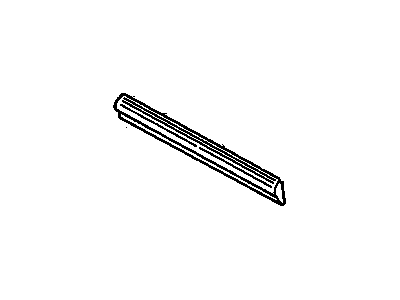 1989 Oldsmobile Cutlass Supreme Door Moldings - 88892186