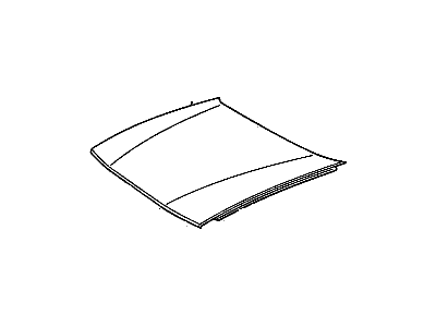 Cadillac 25665587 Hood