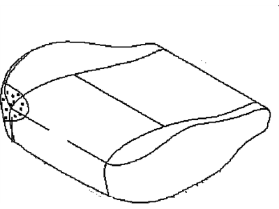 Chevy 95990399 CUSHION,FRONT SEAT(INCLUDES 4-6)(INCLUDES SENSOR)(GMM LOCAL)