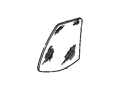 Chevy 10155644 Door Glass
