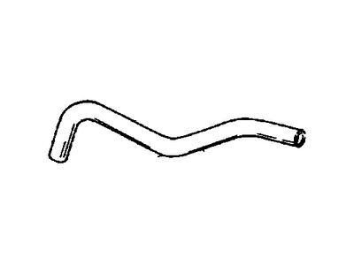 Chevy G10 Radiator Hose - 15655154