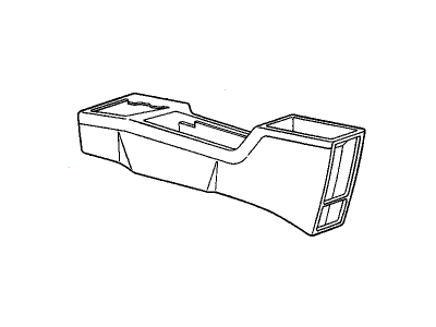 Oldsmobile Center Console Base - 22644737