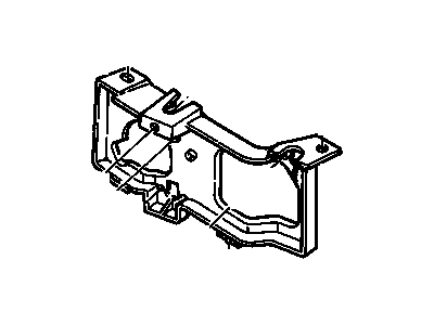 Pontiac 16509187 Lens & Housing Mount Bracket