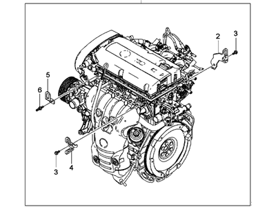 Pontiac 96476259 Engine