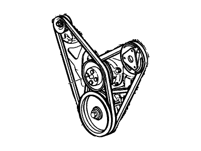 Chevy R20 Drive Belt - 15599208