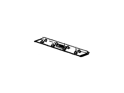 GM 15729286 Molding, Roof Trim(Interior), Rear
