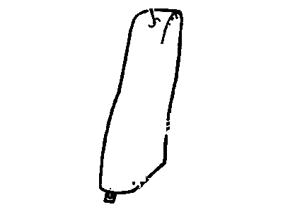 Cadillac 90565100 Seat Back Pad
