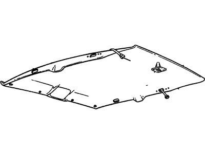 Cadillac 12372068 Headliner