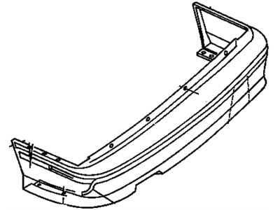Chevy Cavalier Bumper - 22580526