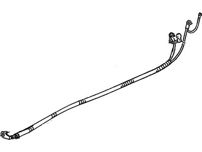 Oldsmobile 12157247 Negative Cable