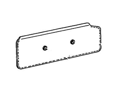 Oldsmobile 12512468 Visor