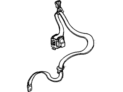 Chevy 12369685 Retractor Assembly