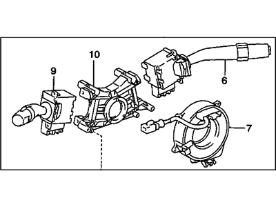 Chevy Prizm Headlight Switch - 94857234