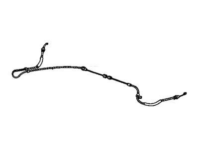 1993 Oldsmobile Cutlass Ciera Parking Brake Cable - 10207599