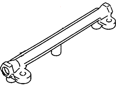 2002 Chevy Tracker Fuel Rail - 91176154