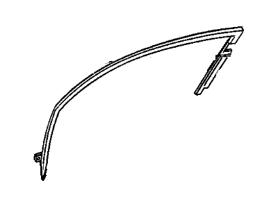 Oldsmobile Achieva Window Channel - 22605803