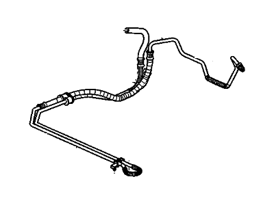 2008 Buick LaCrosse Power Steering Hose - 19179585