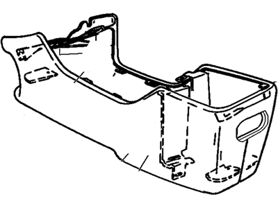 Pontiac Center Console - 10405056
