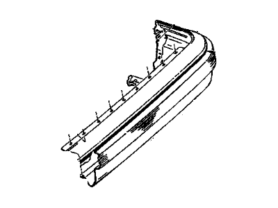 Pontiac 6000 Bumper - 10028770