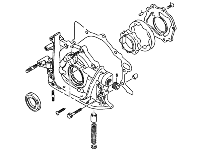 Chevy Oil Pump Rotor Set - 91177686