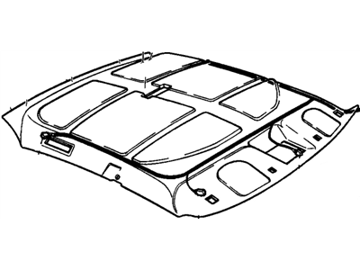 Buick 12535816 Headliner