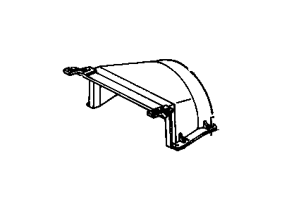 1996 Chevy G30 Fan Shroud - 15995937