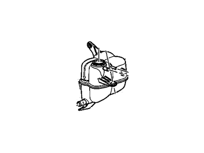 Cadillac 15894614 TANK,RADIATOR SURGE(INCLUDES 4)
