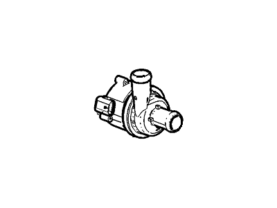Buick LaCrosse Water Pump - 22922987