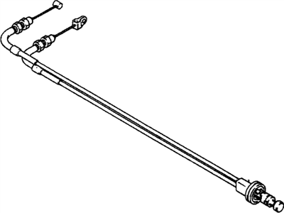 1999 Chevy Metro Throttle Cable - 30019576