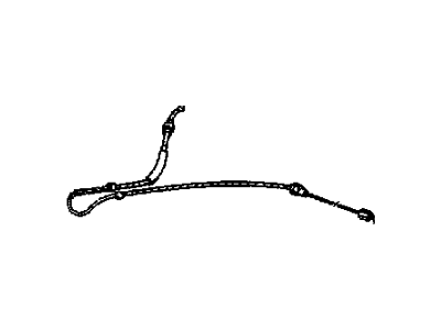 1984 Pontiac Phoenix Parking Brake Cable - 25516528