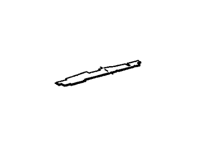 Pontiac 19184844 Instrument Panel Lower Insulator