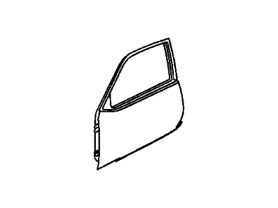 GM 20717781 Door Shell, Front Driver Side