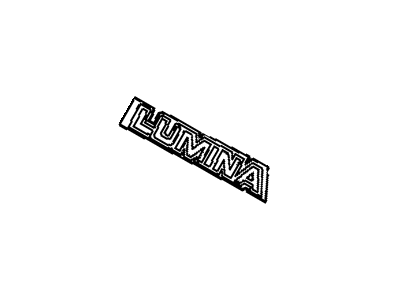 GM 10217818 Nameplate