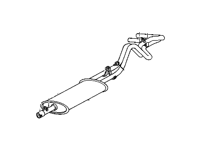 GMC C3500 Muffler - 15962121