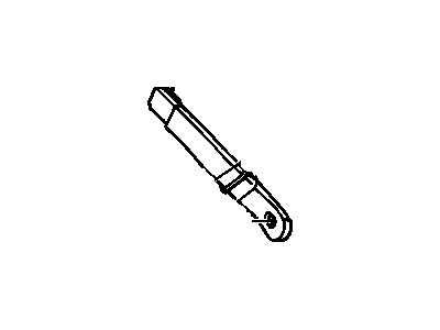 1989 Buick Reatta Seat Belt - 12393277