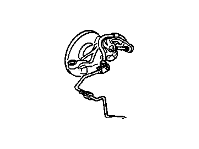 1984 Pontiac Fiero Brake Line - 17981515