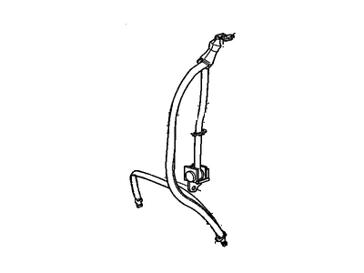 GMC 88935240 Lap & Shoulder Belt
