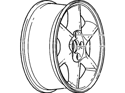 2002 Oldsmobile Aurora Spare Wheel - 9593646