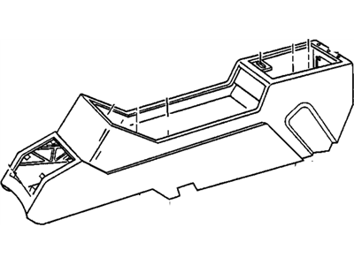 Oldsmobile Toronado Center Console Base - 22528450