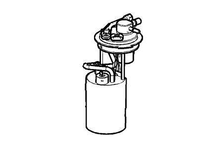Chevy 19420791 MODULE KIT,FUEL TANK FUEL PUMP (W/O FUEL LEVEL SENSOR)(INCLUDES 9,12)(3.107)