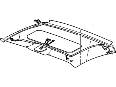 Pontiac 10318161 Headliner