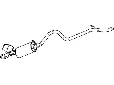 GMC Savana 3500 Muffler - 15296921