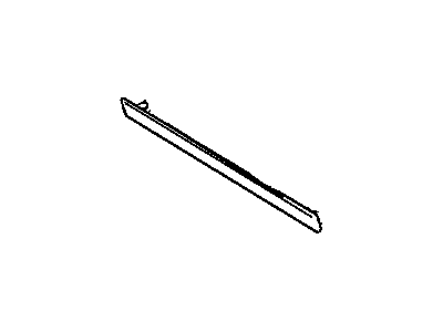 2000 Cadillac Eldorado Door Moldings - 12480844