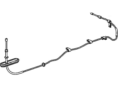 2004 Pontiac Aztek Parking Brake Cable - 10304450