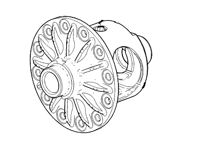 Chevy Silverado 1500 Differential - 22943117