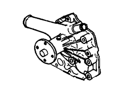 Chevy S10 Water Pump - 94105354