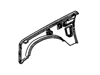 GMC 15035791 Fender