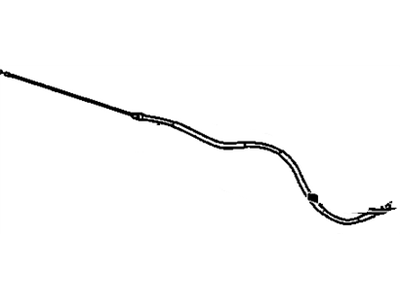 Chevy 25845503 Rear Cable