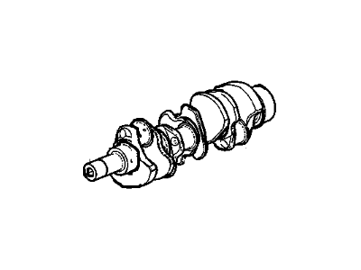 Chevy Silverado 2500 HD Crankshaft - 12680206