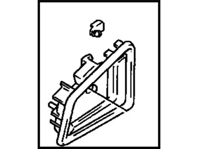 GM 30000907 Handle, Inside, Passenger Side